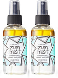 Zum Mist Room & Body Spray - Aromatherapy Essential Oil Spray - Natural Body Mist & Room Spray - Sea Salt Scent - 4 Fl Oz (2 Pack)