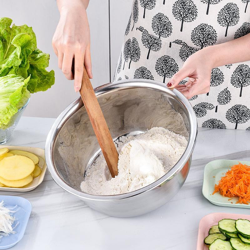 Versatile 3-In-1 Stainless Steel Strainer Set: Basin, Sieve, and Cutter for Effortless Washing of Rice, Fruits, and Vegetables