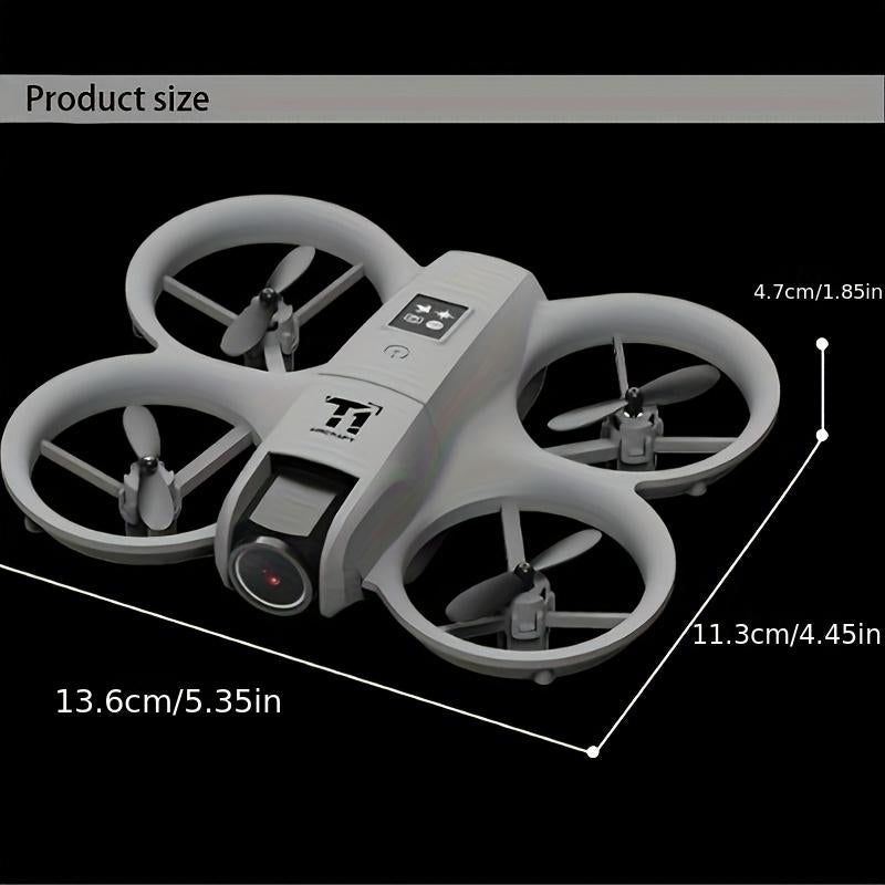 S11 Upgraded Drone with One-Key Rise & Fall, Two 1000Mah Rechargeable Batteries, Wifi Real-Time Image Return, Optical Flow, Gesture Control, LED Lights, Perfect Festival Gift