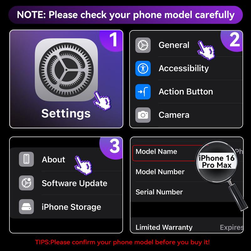 Magnetic Case for Iphone 17 Pro Max 16 15 14 13 12 11 +Camera Lens Protector & Built-In Metal Camera Ring Stand,Compatible with Magsafe,Shockproof Military-Grade Protection Acrylic Clear Phone Cover